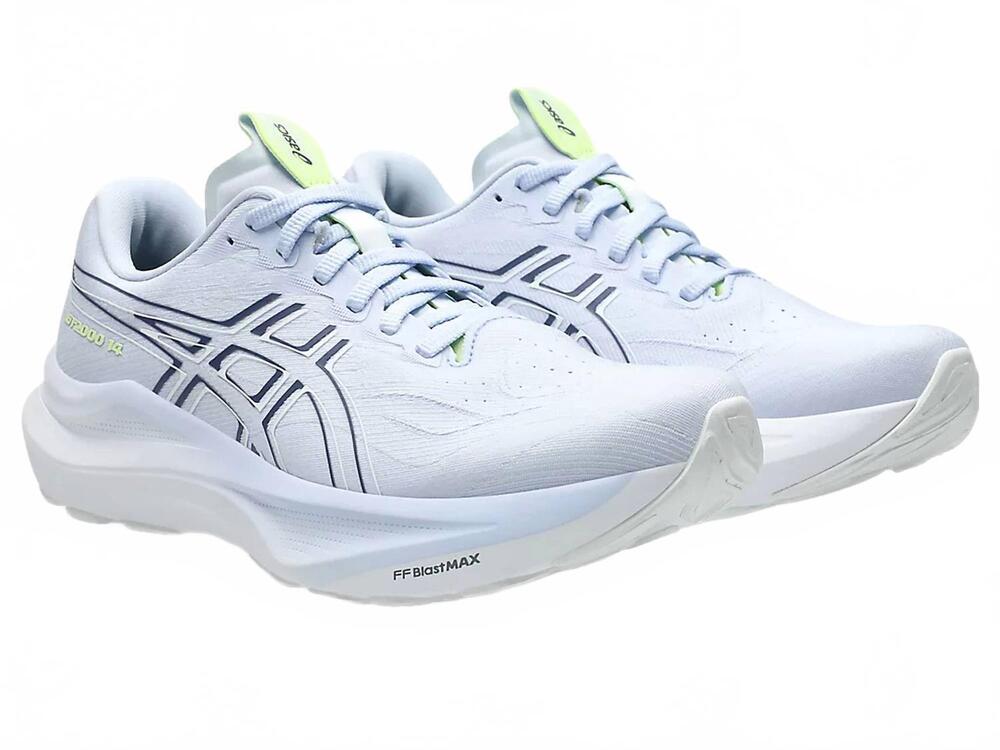 NEW ASICS women's gt-2000 14 running shoes in blue fade/indigo fog